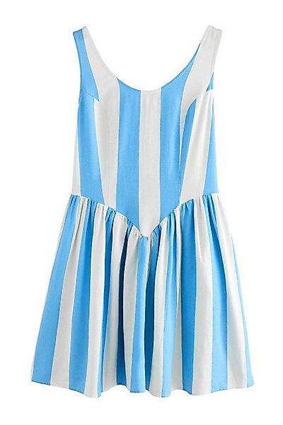 Next Minikleid Ärmelloses, tailliertes Minikleid, U-Ausschnitt (1-tlg) günstig online kaufen