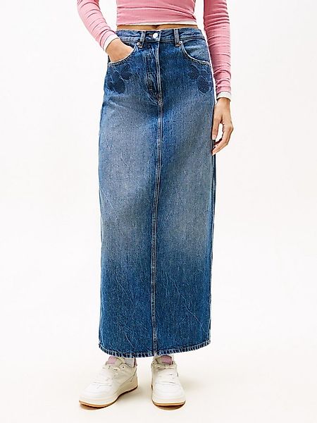 Tommy Jeans Jeansrock LAYLA MAXI SKIRT CBF DI2057 mit Stickerei günstig online kaufen