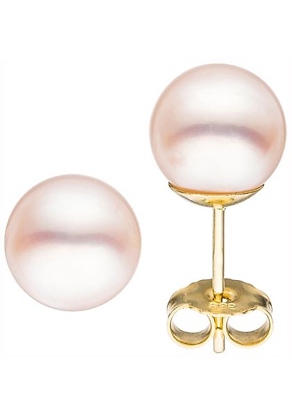 JOBO Paar Ohrstecker, 585 Gold mit günstig online kaufen
