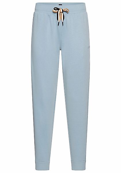 BOSS Relaxhose "CP Stripe Pants Cuff", mit kontrastfarbener Kordel günstig online kaufen