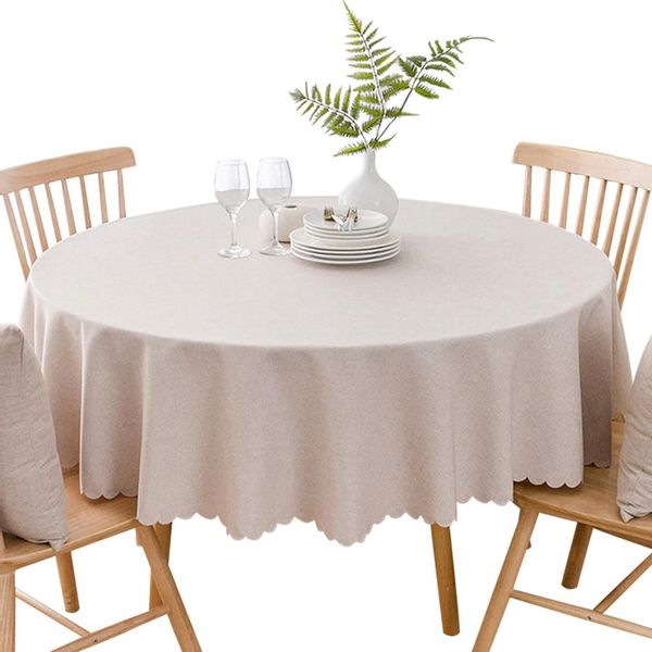 Refttenw Tischdecke Runde Tischdecke Weihnachten,indoor Tischdecken,wasser- günstig online kaufen