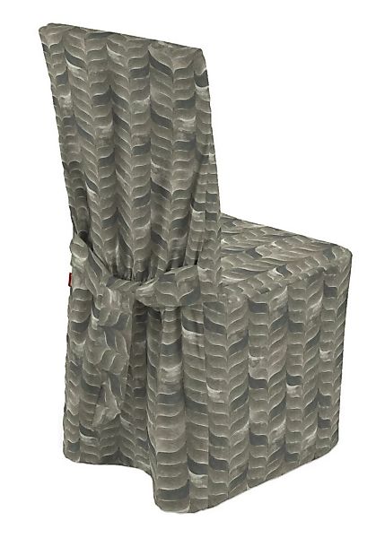 Stuhlhusse, grau-braun, 45 x 94 cm, Abigail (143-12) günstig online kaufen