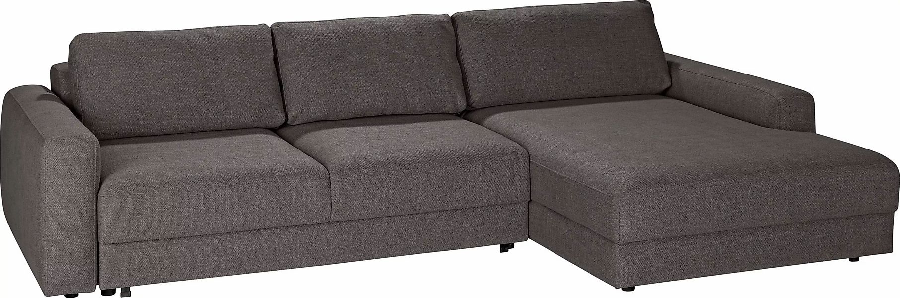 TRENDMANUFAKTUR Ecksofa "Bourbon II, hoher Sitzkomfort, extrabreite Recamie günstig online kaufen