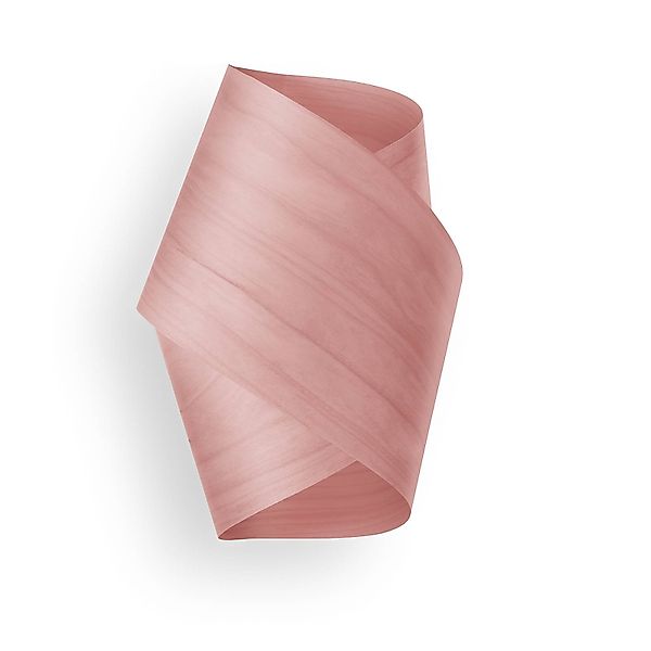 LZF Wandlampe Orbit, hellrosa, Breite 19 cm, Holz günstig online kaufen