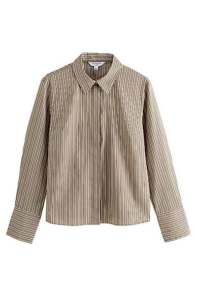 Next Langarmhemd Körpernahes Essential Langarmshirt mit Stretch (1-tlg) günstig online kaufen