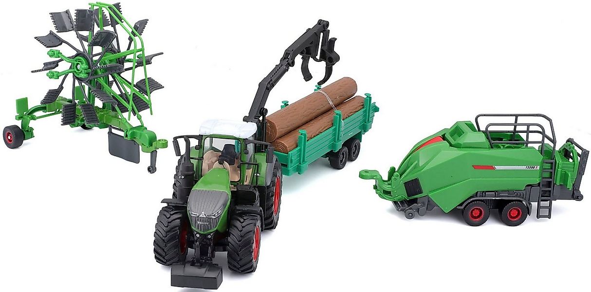 Bburago Spielzeug-Traktor Farmland, FENDT Vario 1050 Geschenk-Set günstig online kaufen