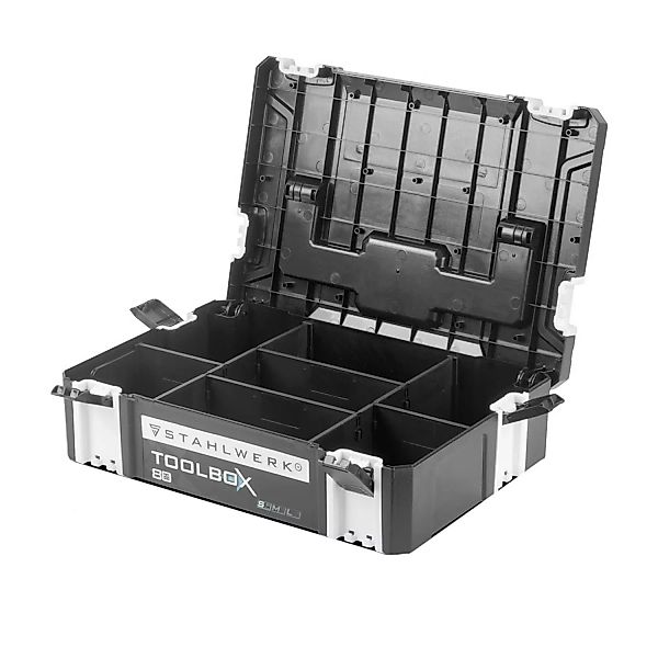 STAHLWERK Toolbox mit Innenfach Größe S 443 x 310 x 128 mm stapelbare Syste günstig online kaufen