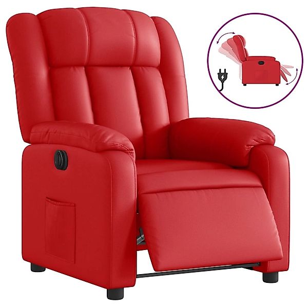 vidaXL Relaxsessel Elektrisch Rot Kunstleder 3205255 günstig online kaufen