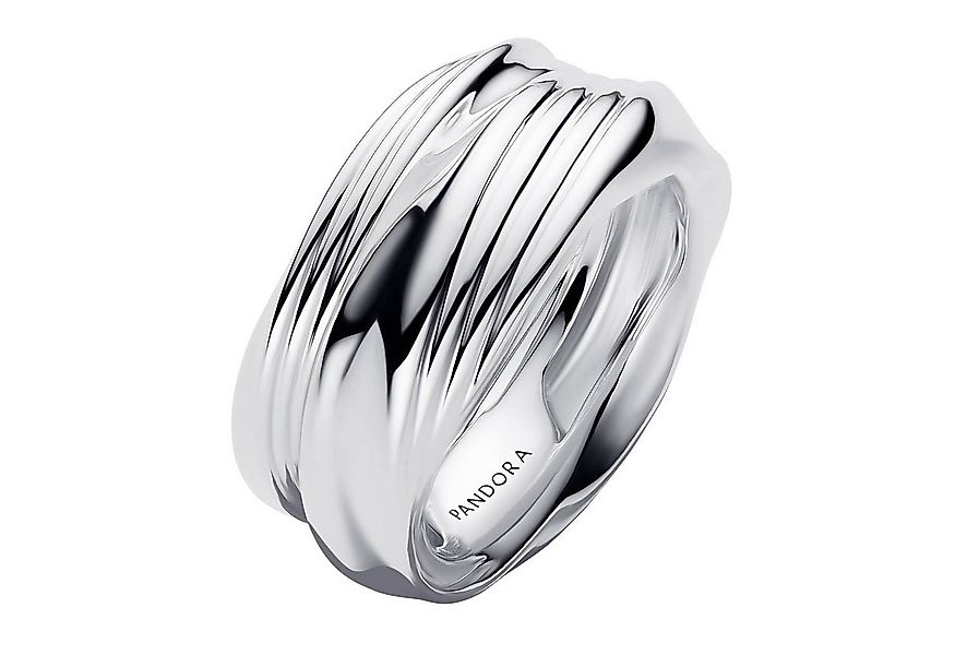 Pandora Silberring Ring-Set für Damen Gedreht Silber günstig online kaufen
