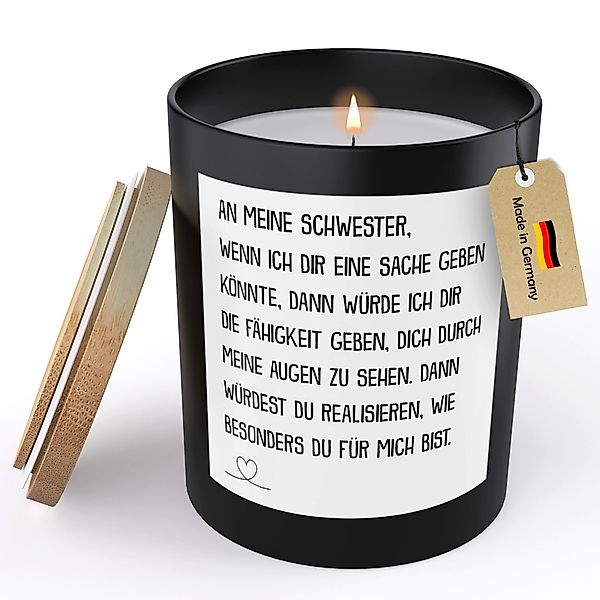 22Feels Duftkerze Deko Schwester Geschenk Bday günstig online kaufen