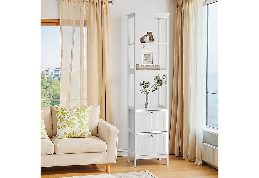 REDOM Hochschrank Badezimmerschrank (Schmaler Hochschrank aus MDF – Wäschet günstig online kaufen