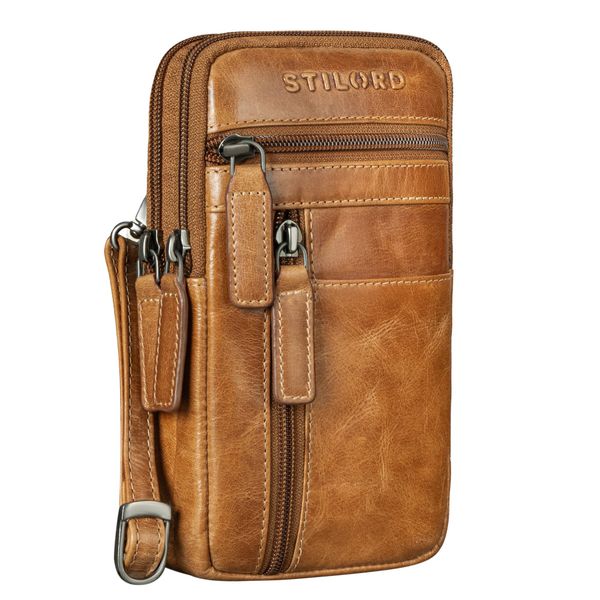 STILORD Handtasche "Asher" Leder Brustbeutel Herren günstig online kaufen