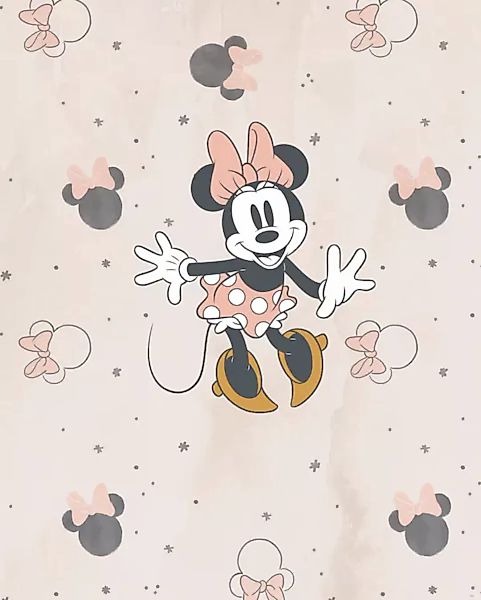 Komar Vliestapete »Digitaldruck Vlies - Minnie Party Mouse - Größe 200 x 25 günstig online kaufen