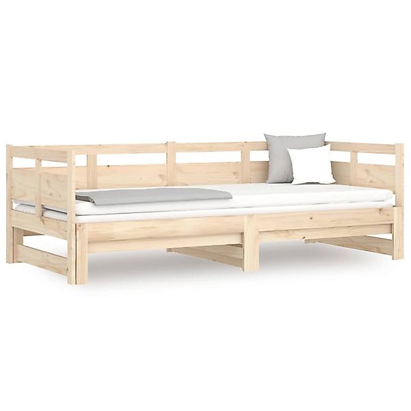 vidaXL Tagesbett Ausziehbar Massivholz Kiefer 2x(80x200) cm1279833 günstig online kaufen