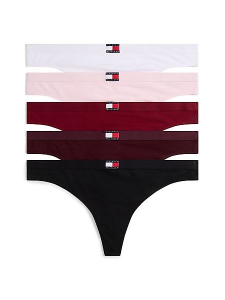 Tommy Hilfiger Underwear Tanga 5 PACK FLAG THONG (Packung, 5-St., 5er) mit günstig online kaufen