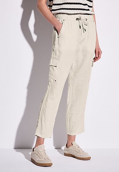 STREET ONE Leinenhose Style BONNY Sommerhose im Cargo-Look günstig online kaufen
