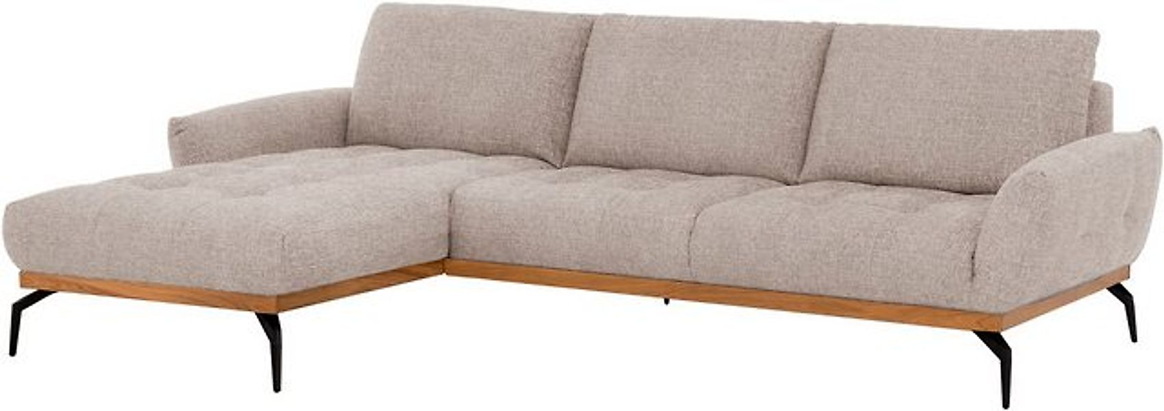 exxpo - sofa fashion Ecksofa "NICEA, erstklassiger Komfort, tolle Details, günstig online kaufen