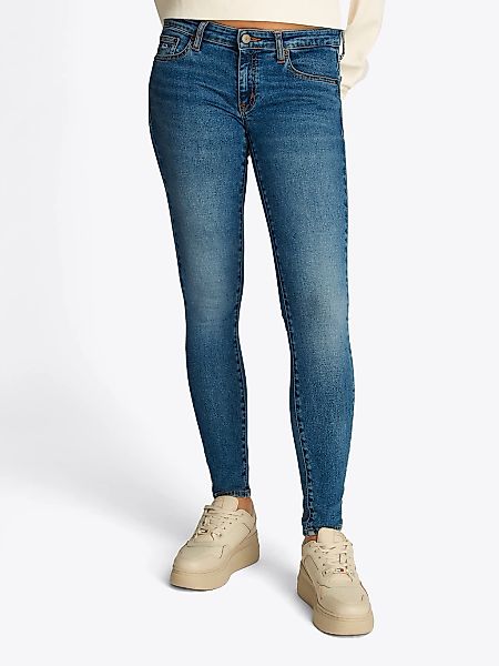 Tommy Jeans Skinny-fit-Jeans "SOPHIE LW SKN", mit Logo-Badge, in Knöchellän günstig online kaufen