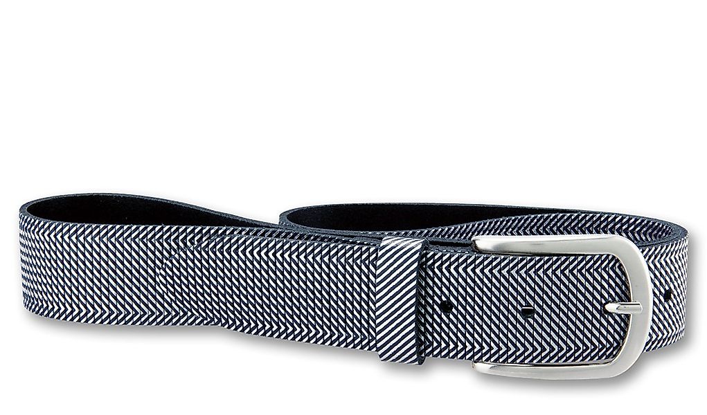 BERND GÖTZ Ledergürtel "Ledergürtel mit stylisch geriffelter Oberfläche" günstig online kaufen