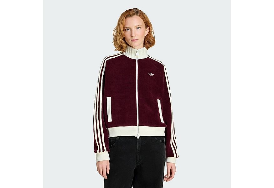 adidas Originals Blouson ADIDAS ORIGINALS VELOUR KNIT TRACK TOP (1-St) günstig online kaufen