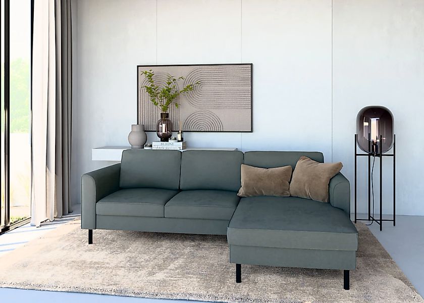 Home affaire Ecksofa "Booster Couch wahlweise mit Schlaffunktion und Bettka günstig online kaufen