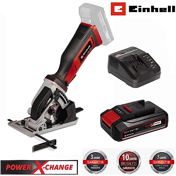 Einhell Akku-Handkreissäge Mini-Handkreissäge TE-CS 18/89 Li günstig online kaufen