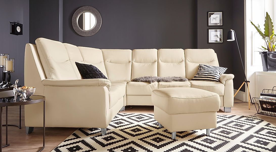 sit&more Ecksofa Boccaccio L-Form, mit Federkern günstig online kaufen