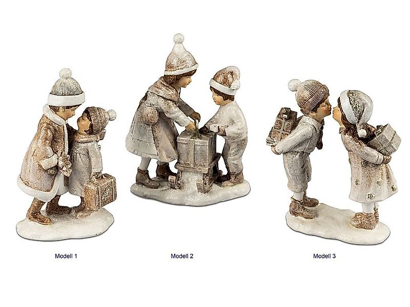 formano Weihnachtsfigur Nostalgische Winterkinder 13 cm günstig online kaufen