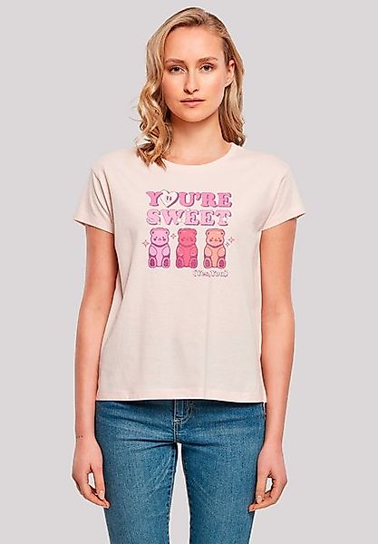 F4NT4STIC T-Shirt Valentinstag You're Sweet Gummy Bears Premium Qualität günstig online kaufen