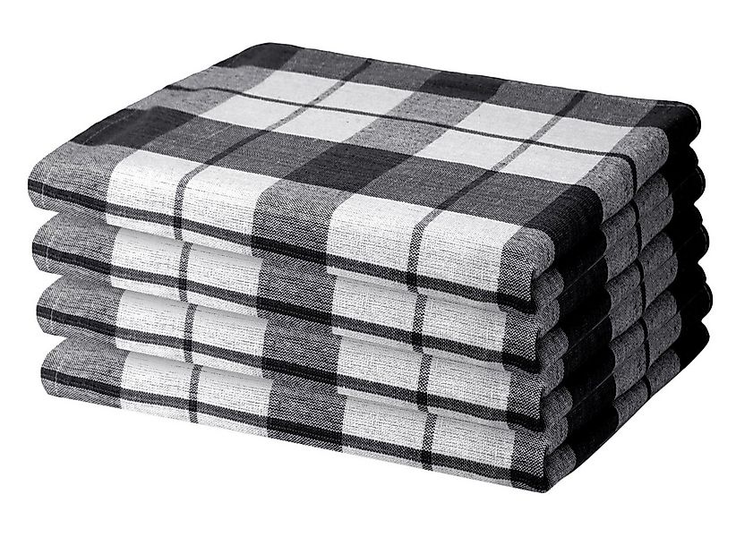 One Home Geschirrtuch Quadro, (4-tlg), Geschirrtücher Modern und Saugfähig günstig online kaufen