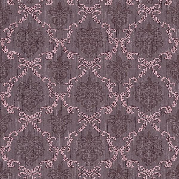 Bricoflor Ornament Vliestapete in Creme Rose Helle Vlies Textiltapete Elega günstig online kaufen