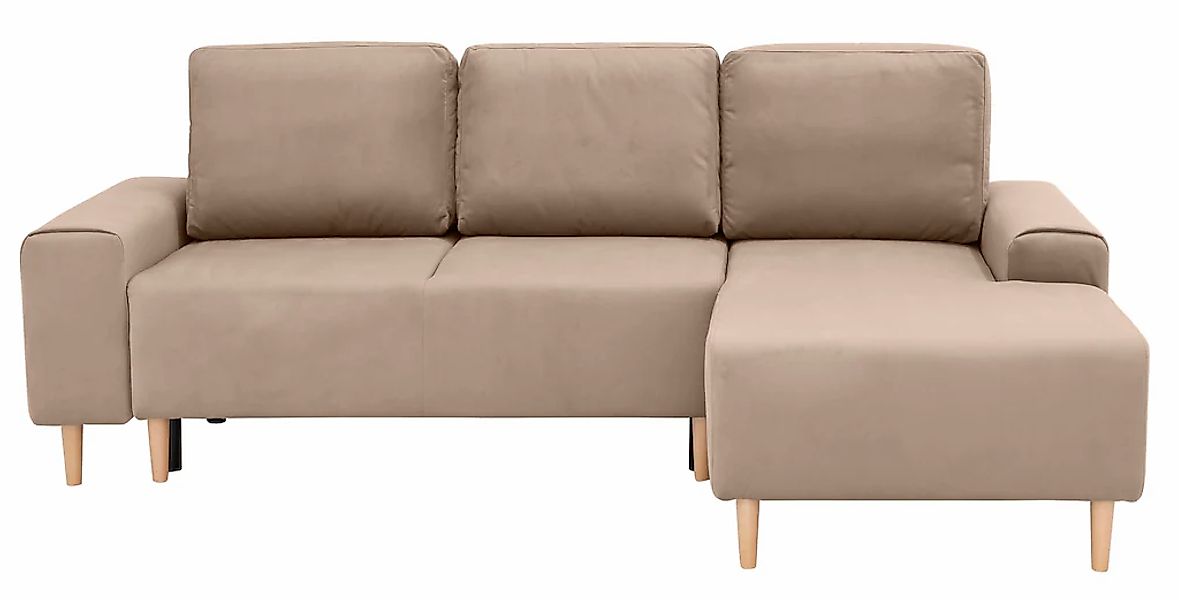 Home affaire Ecksofa "Samu L-Form" wahlweise mit Bettfunktion und Bettkaste günstig online kaufen
