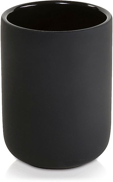 Möve Zahnbürstenhalter Black Velvet, Keramik beschichtet günstig online kaufen