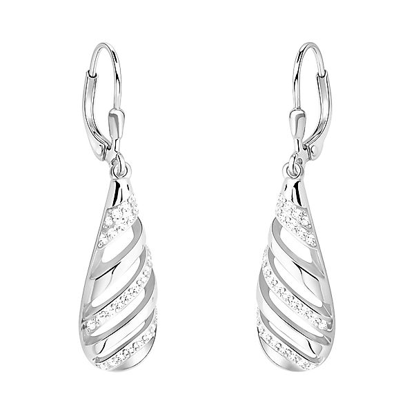 Sofia Milani Paar Ohrhänger Oval, 925 günstig online kaufen