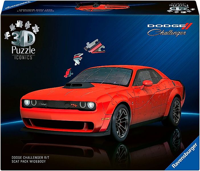 Ravensburger 3D-Puzzle Iconics: Dodge Chall. R/T Scat Pack Widebody, 108 Pu günstig online kaufen