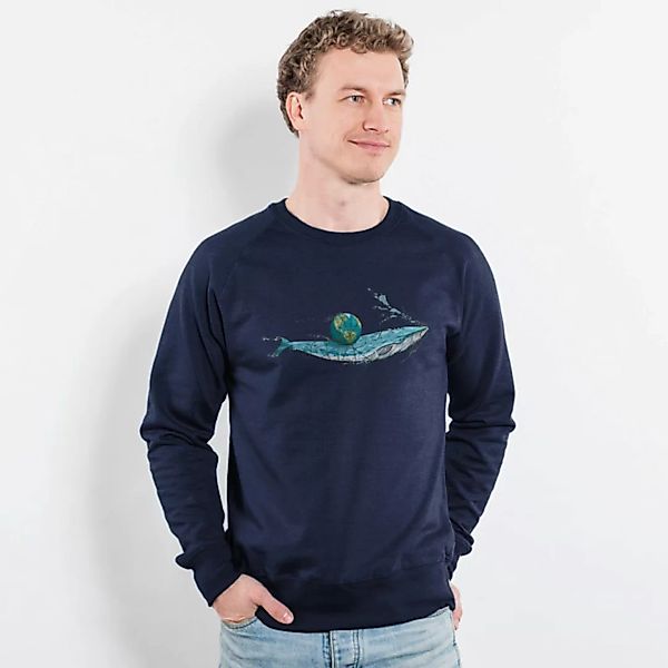 Robert Richter –Save The Planet Whale - Unisex Recycled Organic Sweatshirt günstig online kaufen