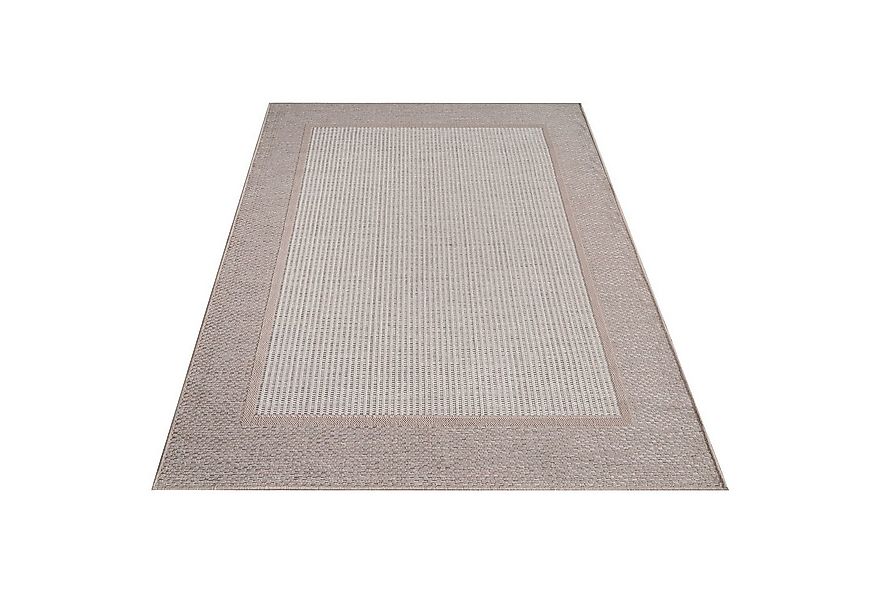 KADIMA DESIGN Teppich Bordüre Wohnzimmer schmutzabweisend Teppich Kurzflor, günstig online kaufen