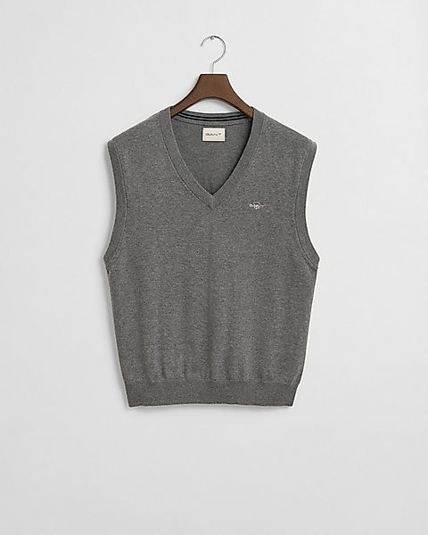 Gant Pullunder CLASSIC COTTON VEST V-Ausschnitt, regular fit günstig online kaufen