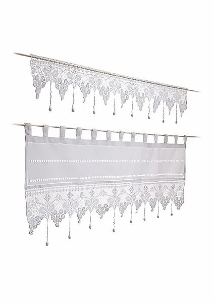 HOSSNER - ART OF HOME DECO Querbehang »Matterhorn« Durchzuglöcher 1 Stk. tl günstig online kaufen