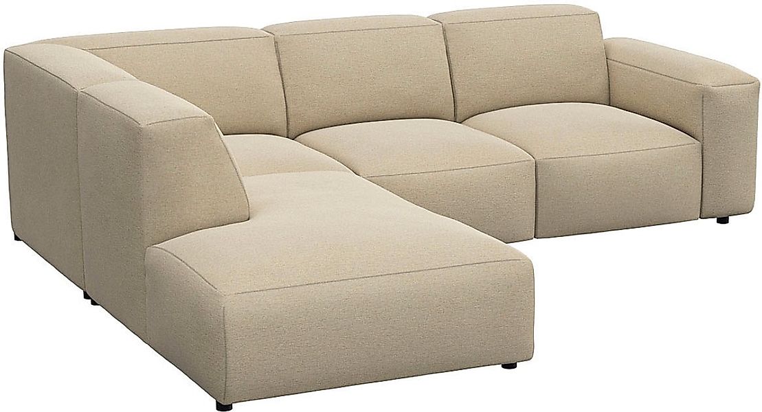 FLEXLUX Ecksofa "Lucera, super bequem durch hochwertigen Sitzaufbau mit Kal günstig online kaufen