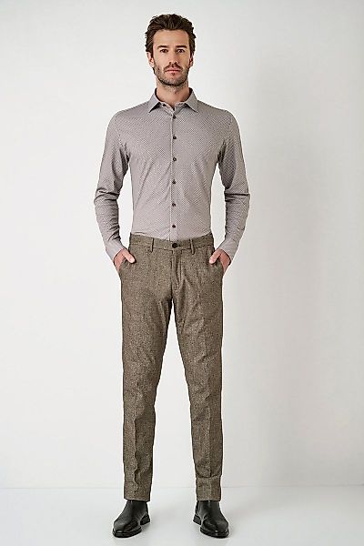 DESOTO Langarmhemd "Casual1/1", Mit Rundhalsausschnitt günstig online kaufen
