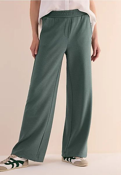 Wide Leg Strukturhose günstig online kaufen