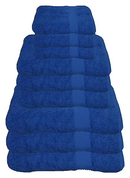 Julie Julsen Handtücher 9-Handtücher-Royalblau, Baumwolle (9-St) günstig online kaufen