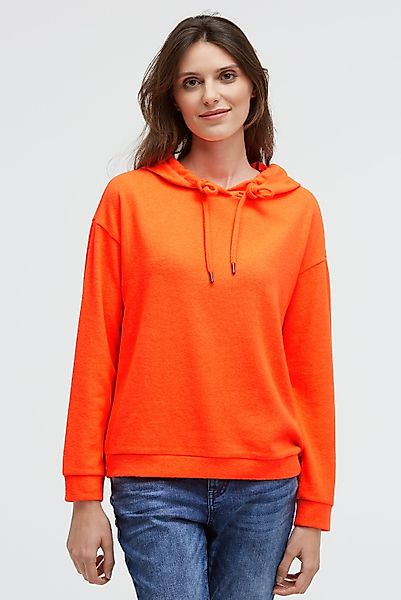 SOCCX Kapuzenpullover aus Flauschstrick günstig online kaufen