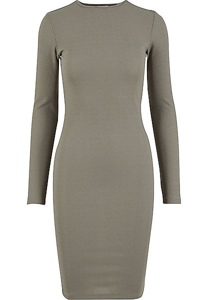 URBAN CLASSICS Shirtkleid Urban Classics Damen Ladies Rib Dress (1-tlg) günstig online kaufen