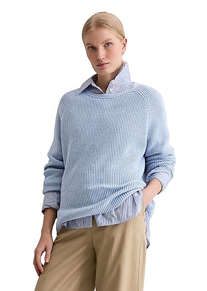 Marc OPolo Rundhalspullover "aus Heavy-Weight-Organic-Cotton" günstig online kaufen