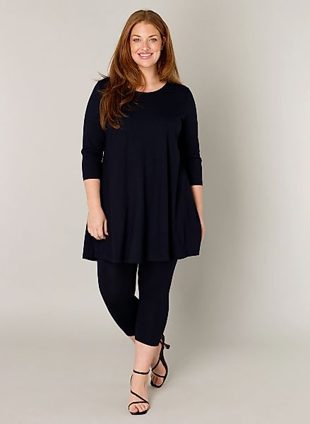 Base Level Curvy Tunikashirt "Aria", mit Rundhalsausschnitt günstig online kaufen