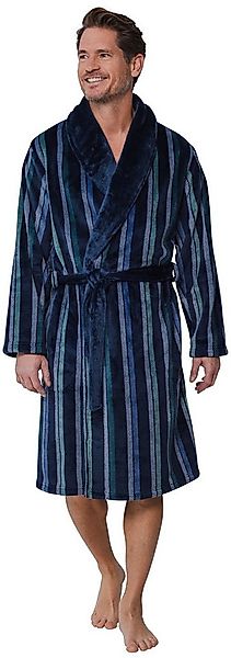 Pastunette Herrenbademantel Herren Fleece, Midi, Polyester, Schalkragen, Gü günstig online kaufen