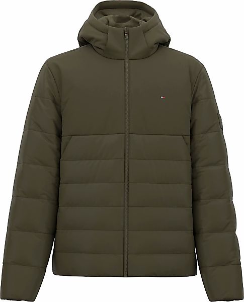 Tommy Hilfiger Steppjacke "CL MIXED MEDIA HOODED JACKET" mit Kapuze günstig online kaufen