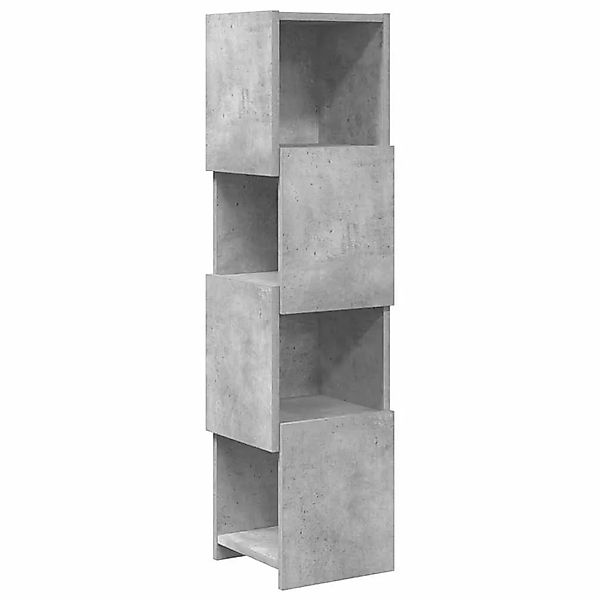 vidaXL Eckschrank Beton Grau 25,5x25x102cm Holzwerkstoff 889808 günstig online kaufen